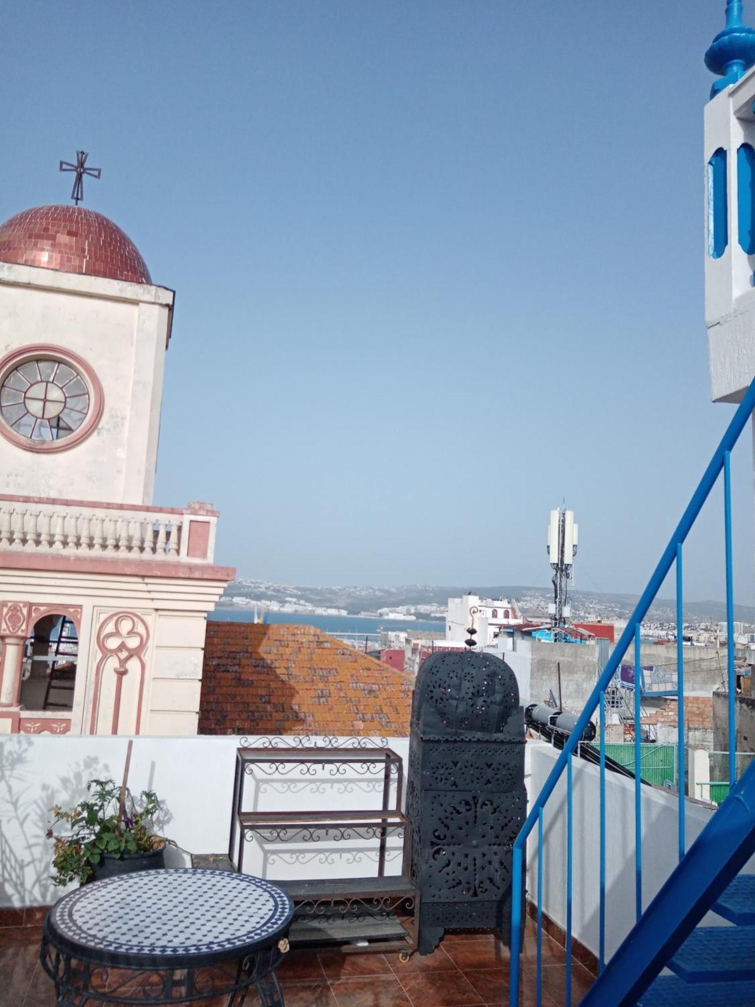 Tangier Medina Roof Top Apartment With Ocean Views Экстерьер фото